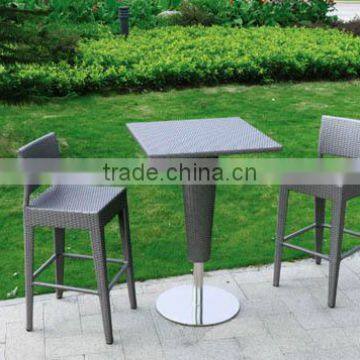 Aluminium Rattan Bar Table & Chair Set L90408