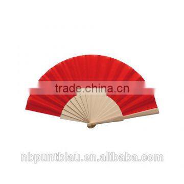 Plastic Wooden Cheap Promotional Foldable Hand Fan photo-2