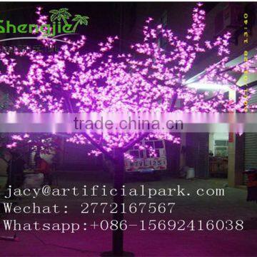 SJLJ01175 indoor outdoor artificial cherry blossom tree / led tree for wedding / party decoration