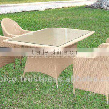 Modern Outdoor Dining Set 2012/ garden dining table and chairs