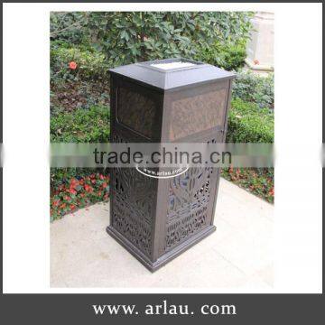 Arlau Outdoor Park aluminium waste bin