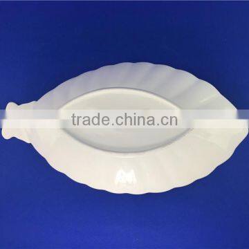 Hight Quality Banana Leaf Dish Ceramics photo-6