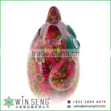 OEM Welcome Crafts Gift Owl Shape Ceramic Animal Money Bank for Decoration photo-2