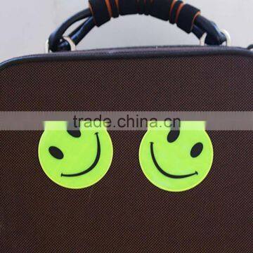 Cute Smile Face Reflector Decal Funny Emoticons Stickers photo-3