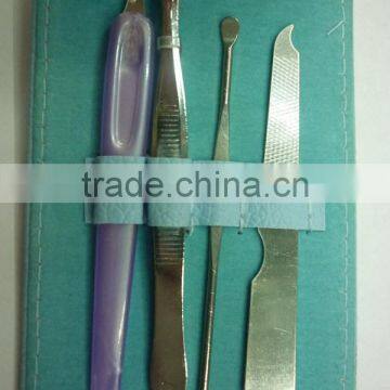 Top Sale High Quality Stainless Steel Manicure Set Good Package photo-2