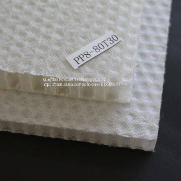 Light Weight Stiffness Strength PP Honeycomb Act as Structural Material in Building