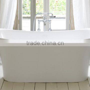Home Decoration Luxury Hotel White Marble Stone Baths Stone Bathtub photo-6