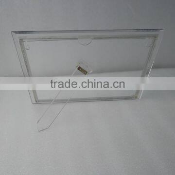 Crystal Transparent Acrylic Photo Frame a4 With Support at Back photo-5