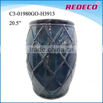 Round Chinese Ceramic Garden Seat