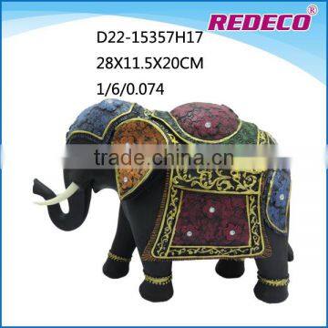 Resin decorative elephant souvenirs for birthday