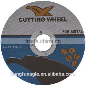 115*3*22.2mm High Quality General Abrasive Cutting Disc for metal