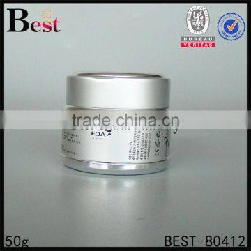 round glass jar and lid metal