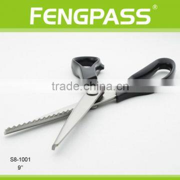 S8-1001 22.9cm 2Cr13 Stainless Steel Blade With Plastic Handle Cloth Scissors photo-4