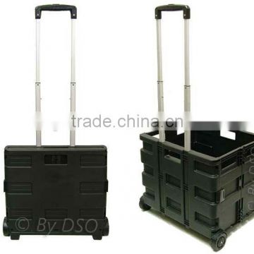 Folding Shopping Trolley with Telescopic Handle