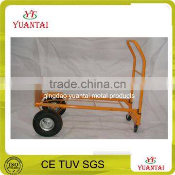 various usage Steel 2 in 1 Hand Trolley hand truck hand pallet truck four-wheel