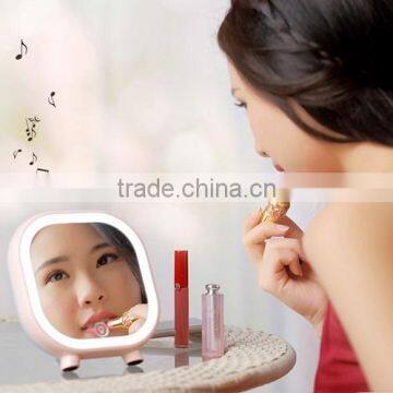 Lighted Makeup Vanity Mirror With Bluetooth Audio Speaker photo-2