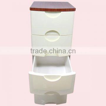 5 Layers Wooden Top Plastic Drawer photo-4