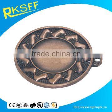 Zinc Alloy Sports Medal Metal Crafts With Ribbon photo-3