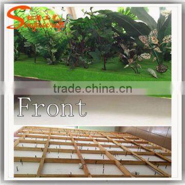 Factory Wholesale Artificial Grass Wall Decor Covering Plastic Grass to Canada photo-6