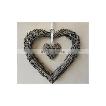 decorative wicker heart