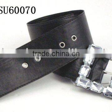 Women's leather belt