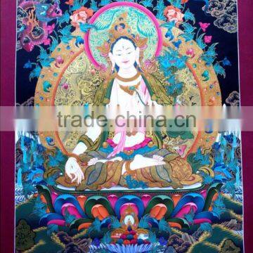 WHITE TARA (PURPLE) THANKA