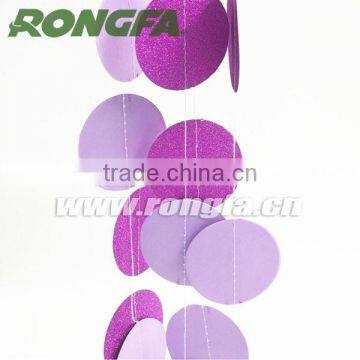 DIY Paper Tassel Garland String For Party Decoration photo-2