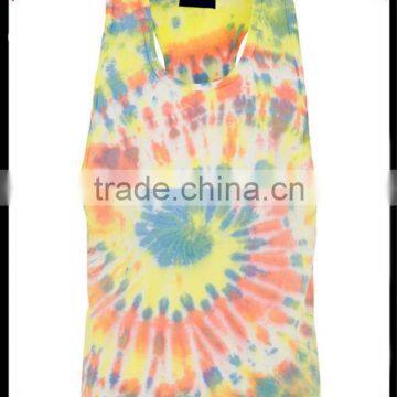 High quality All over printed sublimation mens singlet
