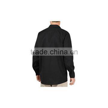 Men's Long Sleeve Pocketed Industrial Cotton Work Shirts photo-6