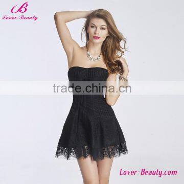 Cheap Plus Size Zipper Waist Trimmer Plastic Boned Sexy Corset Dress For Sale photo-5