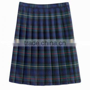 Top Fashion Garment Girls Trendy School Uniforms Plaid Skirts photo-2