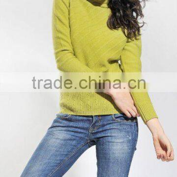 Ladies' Cashmere Sweater Knitted Fashion