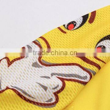 OEM Sports Wear Factory Bright Yellow Lovely Comics Cycling Jersey Mens photo-5
