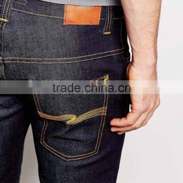 Black Plain Casual Denim Jeans Made in China Factory Price for Men photo-3