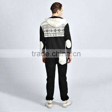 New Arrival 100% Cotton Fleece Custom Overall Adult Heated Onesie photo-3