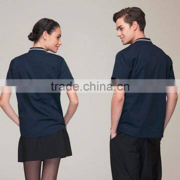 Wholesale Restaurant Hotel Uniform Women Female Waitress Pullover Blouse photo-4
