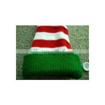 Gift Knitted Hat X'mas Festival Knitted Hat Christmas Decoration Knitted Hat photo-5