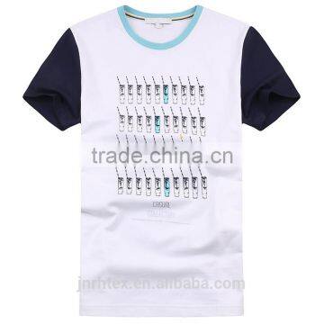 95% Cotton 5% Spandex Fancy Design T-shirt photo-2