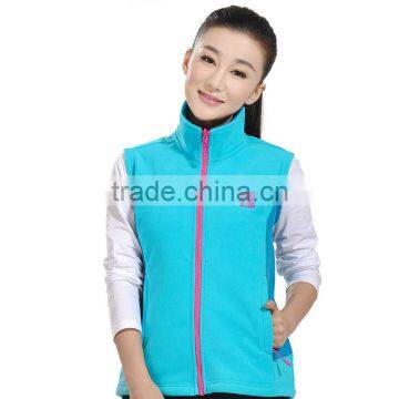 Spring Wholesale Women Customized Design Vest Fleece Jackets photo-4