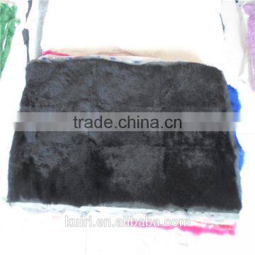 Rabbit Fur Plate, Dyed Chinchilla Color/Rabbit Fur Blank for Shoes,toy,collar and Trim photo-6