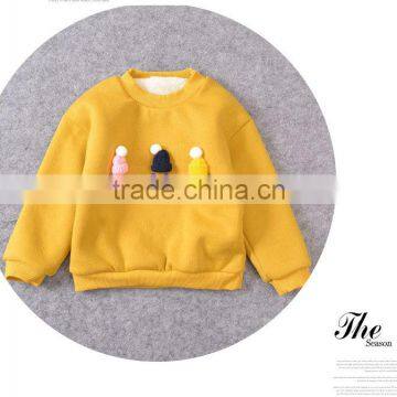 S15262A New 2017 Winter Children Clothing Boy Fleece Outerwear Sweatshirt photo-4