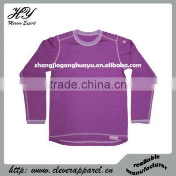 BW4 Short Sleeve Wool Merino Baby Top Shirt Underwear