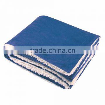 Sherpa Blanket - Measures 60" x 50", Made From 100% Polyester Fleece, Super Soft Feel and Comes With Your Logo photo-3