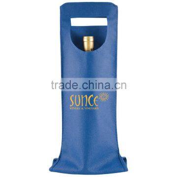 Single Bottle Wine Tote Bag - Features Simplistic Sleeve-like Design With a Large Front Die-cut Window. photo-5