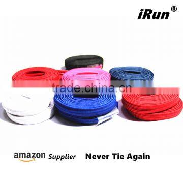 Never Need Tie Orange Flat Elastic Shoelaces For Baby Booties and Infant - Elastic Anchor No-Tie Easy Shoelaces for Trainers photo-3