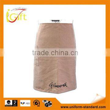 High quality cotton poliester china cheap kitchen apron