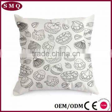 Secret Garden Digital Printed Decorative Cushion Pads Cover photo-4