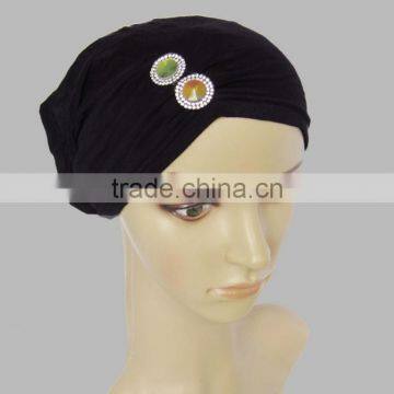 Europe and the United States Selling Indian Hat Muslim Hat Stretch Sweat Cloth Head Cap Arabic Hot Diamond Hat Custom Made photo-2