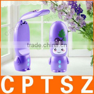 Fruit Cartoon Folding Rechargeable Portable Energy-saving LED Table Lamp Lighting