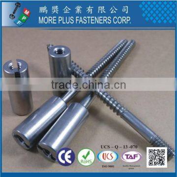 Made in Taiwan Stainless Steel Hanger Bolt With Special Spacer Nut photo-2